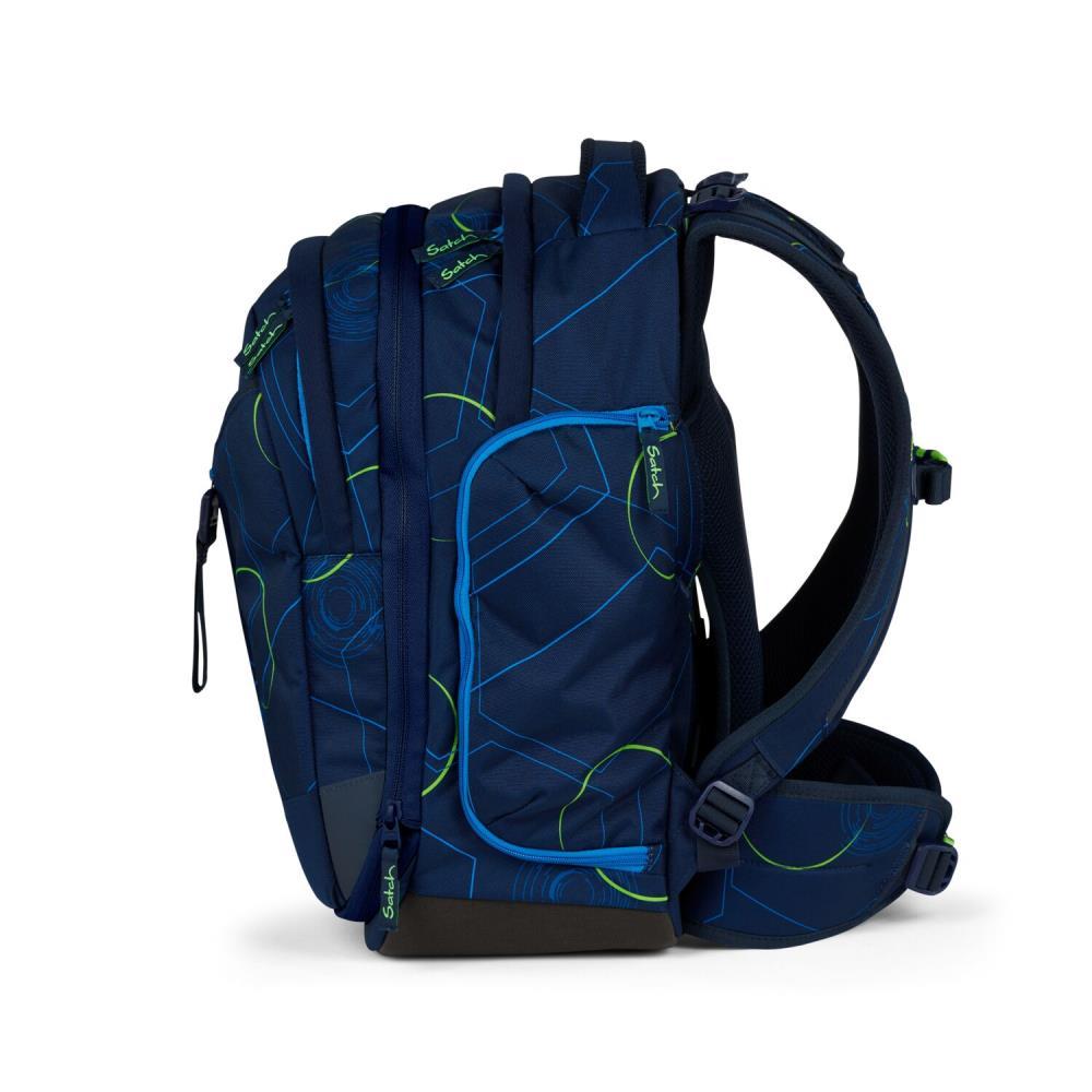 Satch Match Blue Tech Schulrucksack