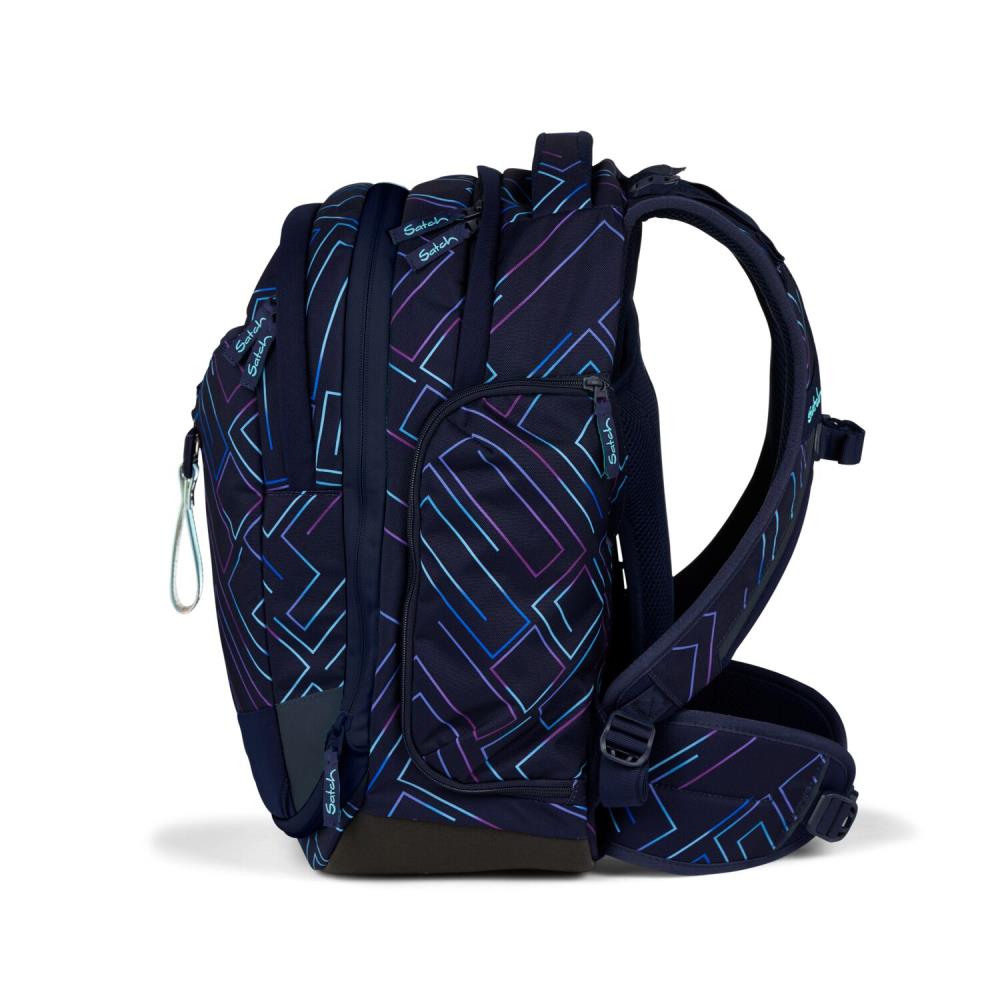 Satch Match Purple Laser Schulrucksack