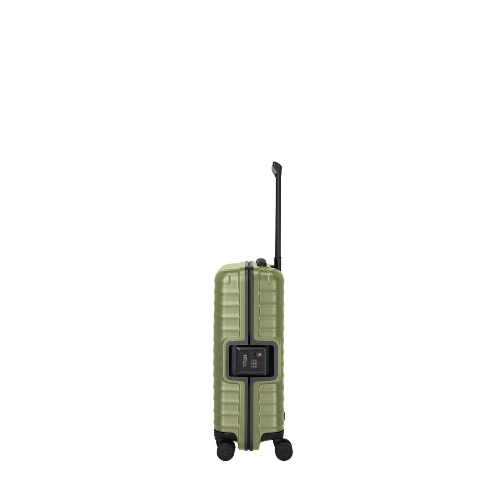 Titan Overseas Forest Green 4 Doppelrollen Trolley S 20 55 cm