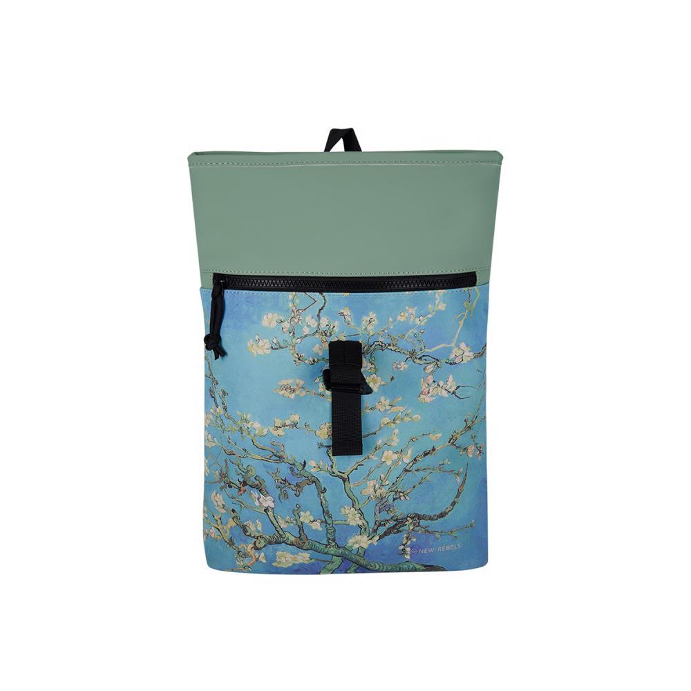 New Rebels Mart Art Los Angeles Almond Blossoms Mini Rolltop Rucksack