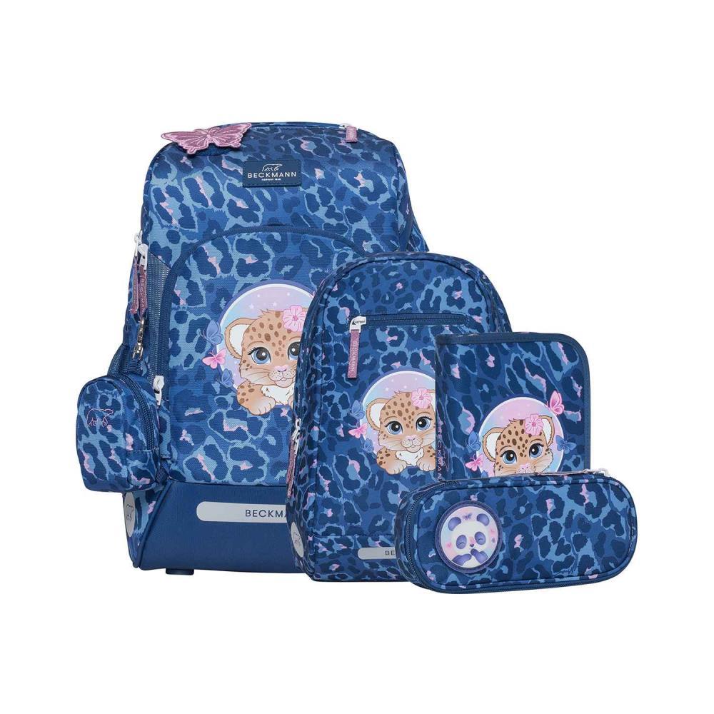 Beckmann Active Air FLX Cheeta Schulrucksack Set 6tlg.
