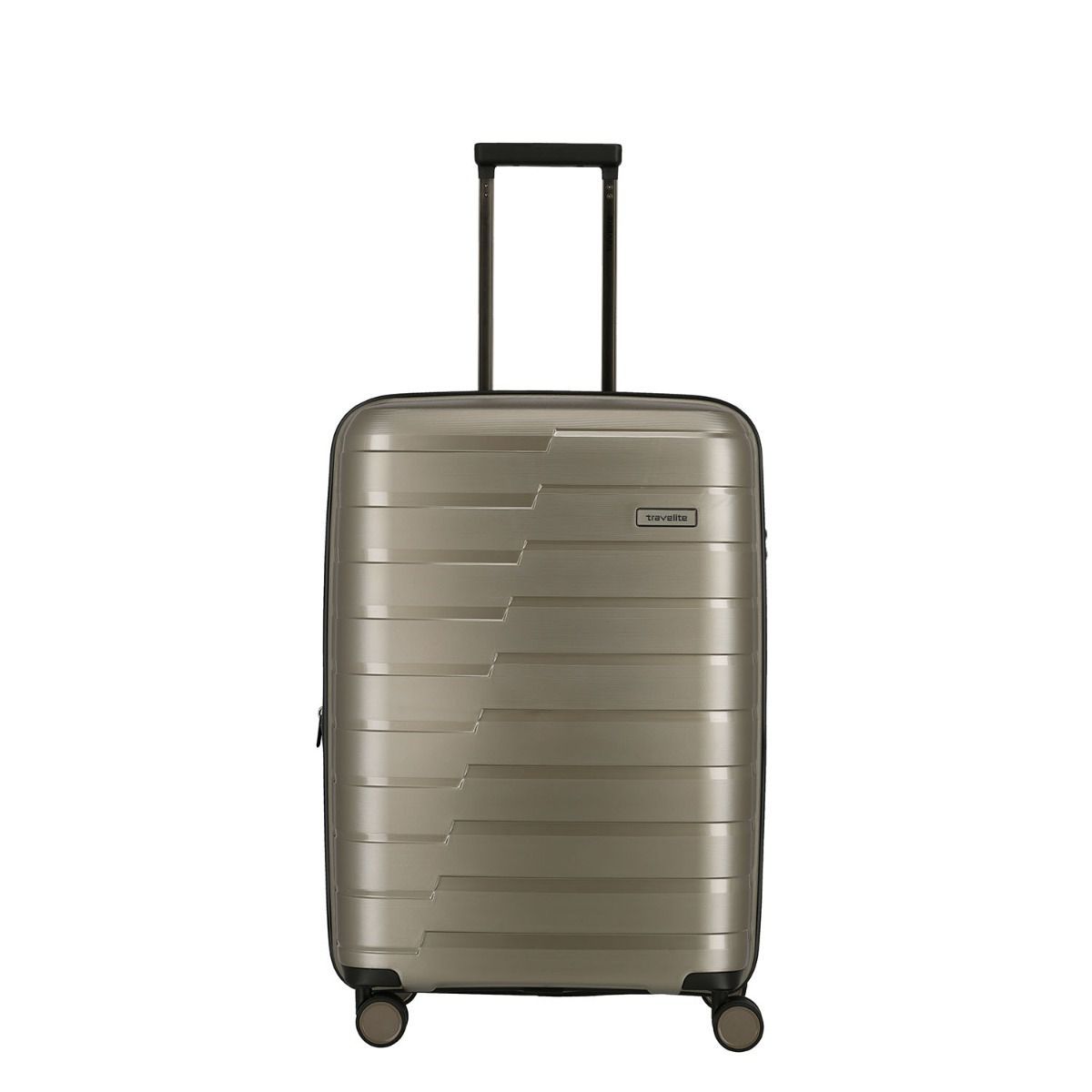 Travelite Air Base Champagner 4-Rollen Trolley M 67cm