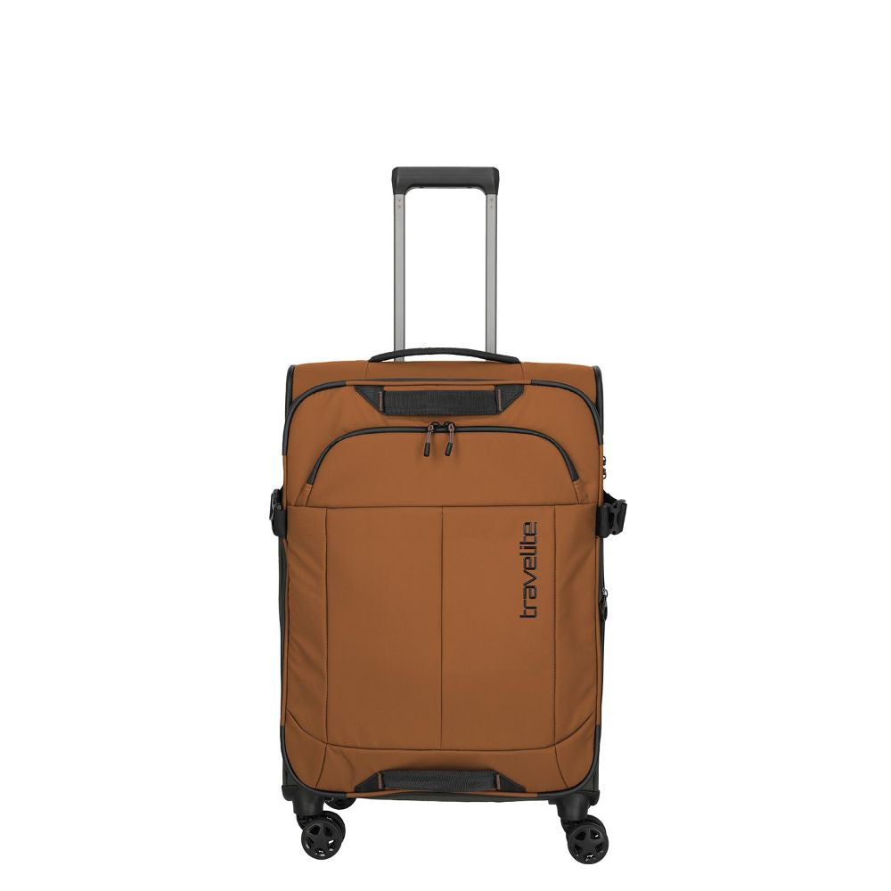 Travelite Briize Curry 4-Doppelrollen Trolley M 67 cm