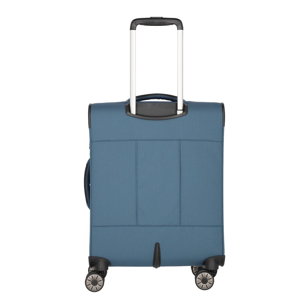 Travelite Skaii Panoramablau 4-Rollen Trolley S 55cm