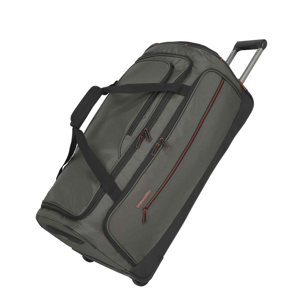 Travelite Crosslite Oliv Rollenreisetasche L 79 cm