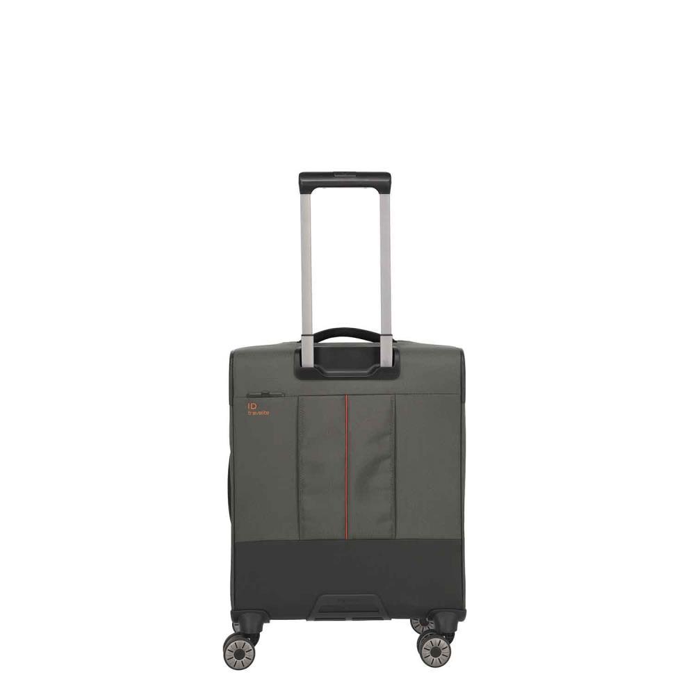 Travelite Crosslite Oliv 4-Doppelrollen Trolley S 55 cm