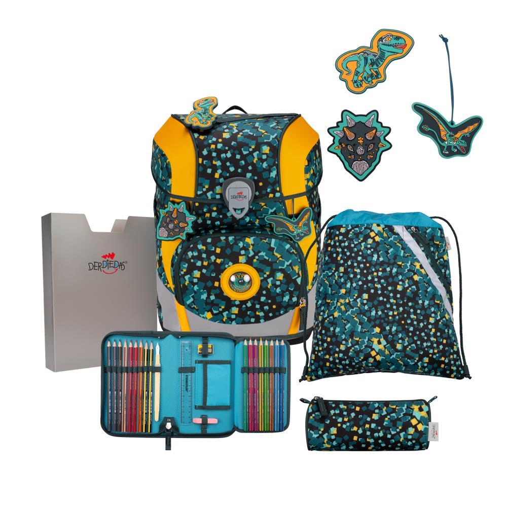 DerDieDas ErgoFlex Tiny Dino Time Schulranzen Set 5tlg.