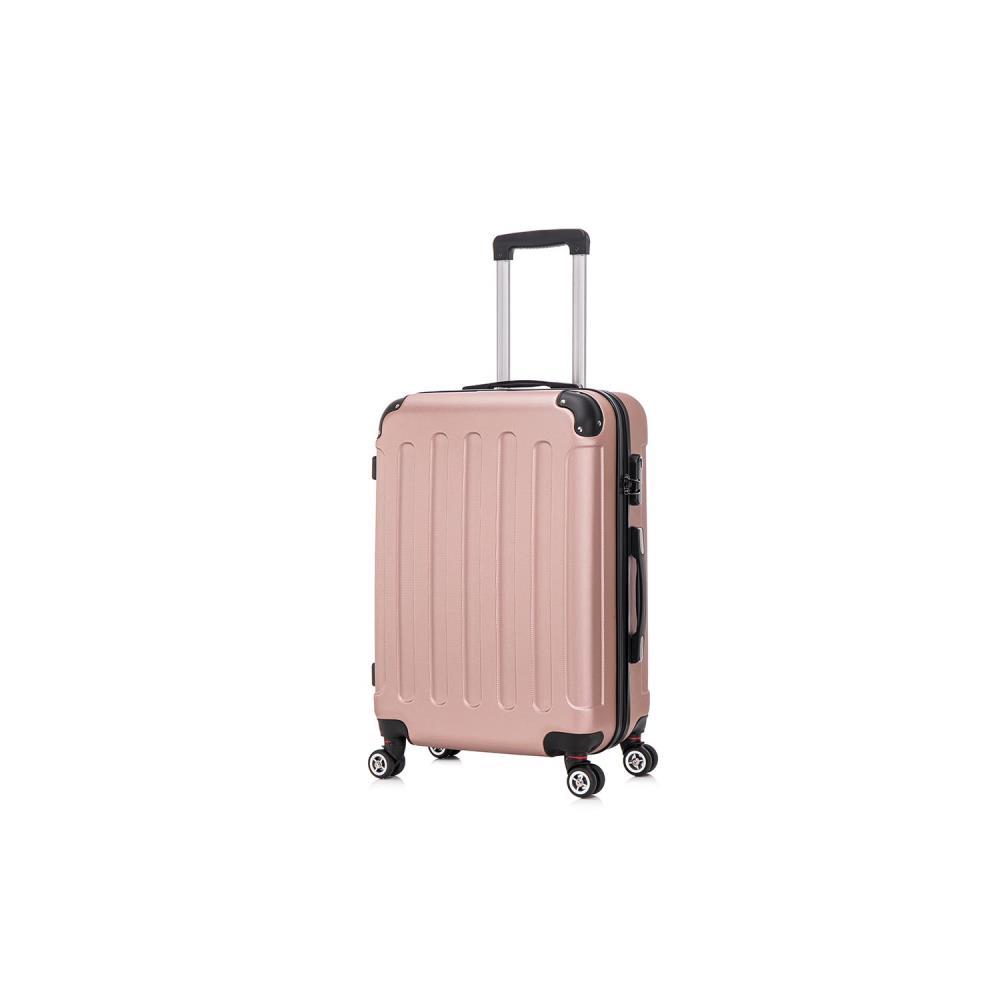 Herolite Tokio Alt Rosa 4-Doppelrollen Trolley M 67 cm