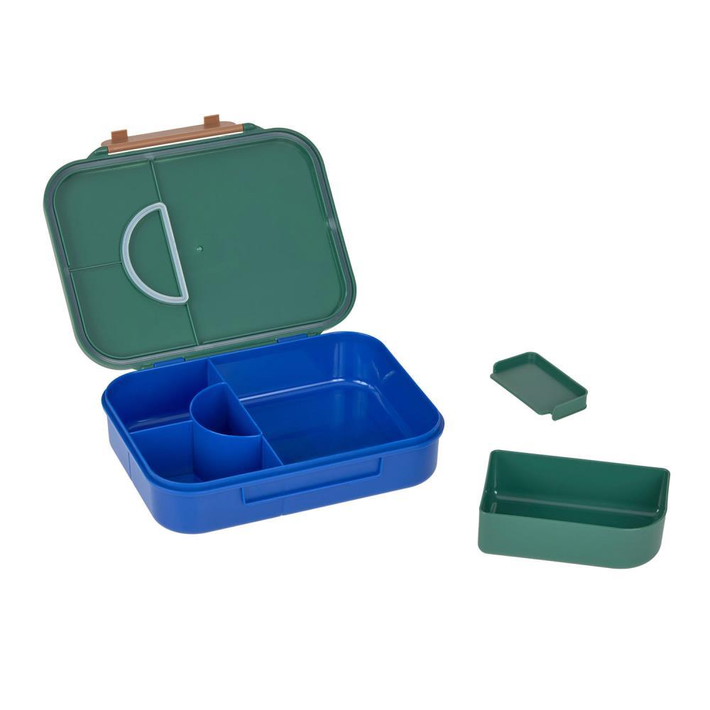 Lässig Bento Lunchbox Little Gang Rainbow Green
