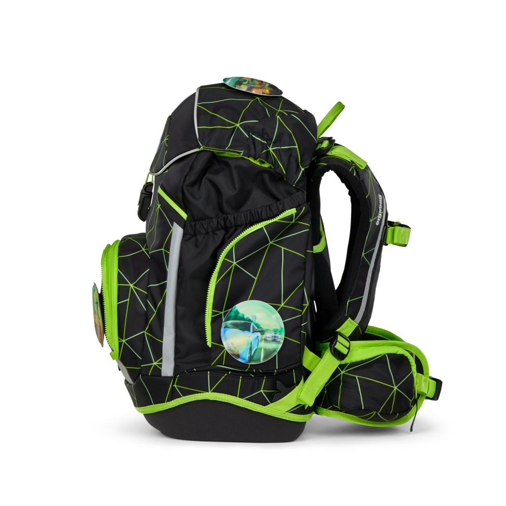 Ergobag Pack CyBär Race Lumi Schulrucksack Set 6tlg.