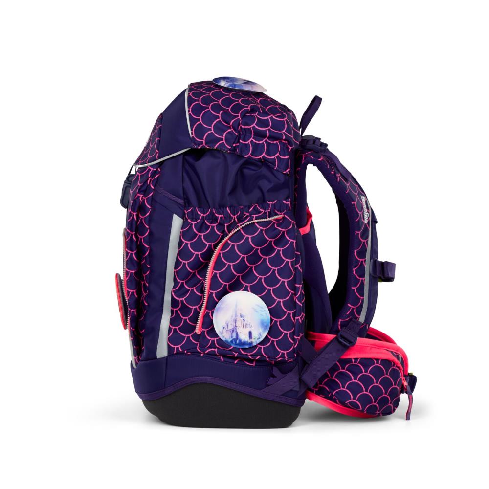 Ergobag Maxi PerlentauchBär Lumi Edition Schulrucksack Set 6tlg.