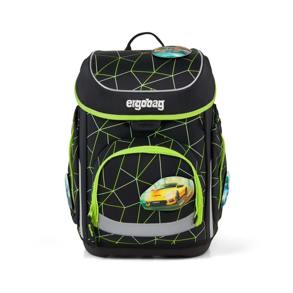 Ergobag Cubo CyBär Race Color Flash Schulranzen 5tlg.