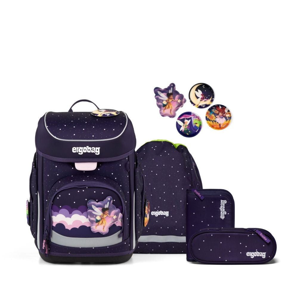 Ergobag Cubo SternguckBär Reflex Edition Schulranzen Set 5tlg.