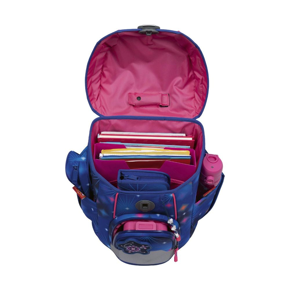 Scout Exklusiv LED Micro Sparkling Dream Schulranzen Set 4tlg.