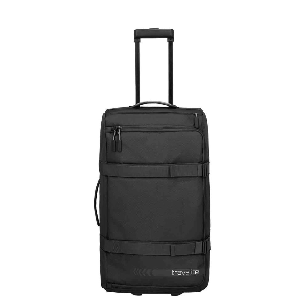 Travelite Kick Off Schwarz Reisetasche Trolley L