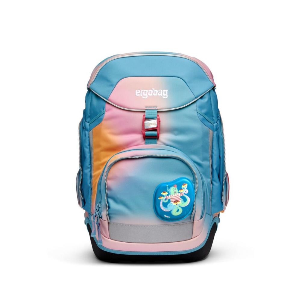 Ergobag Pack UrlaubsfieBär Colour Splash Edition Schulrucksack Set 6tlg.