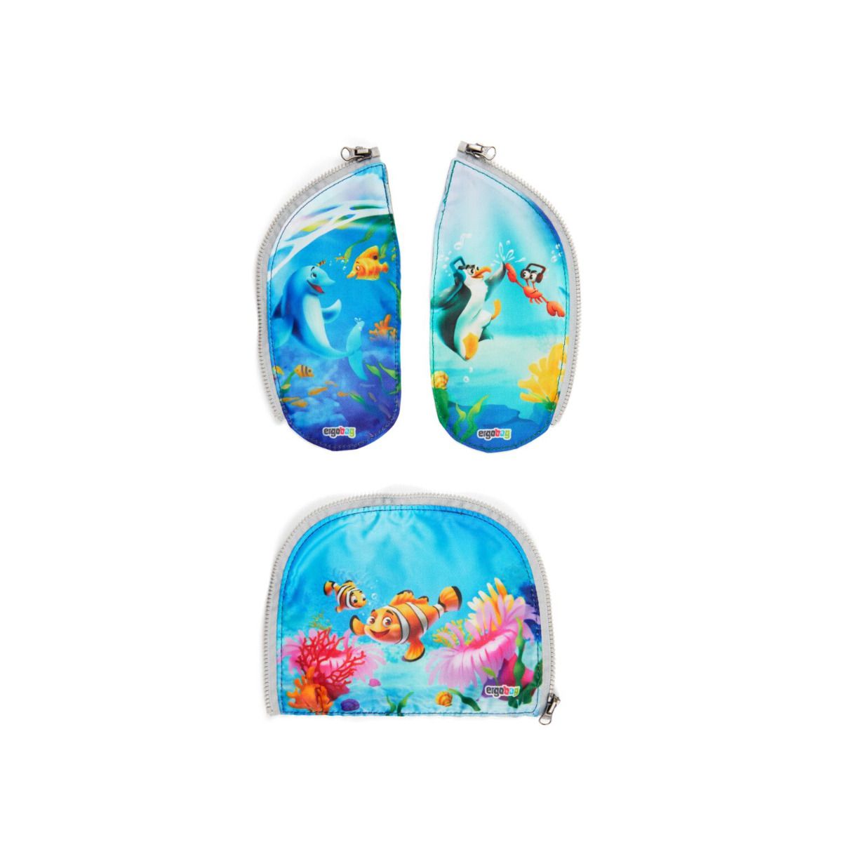 Ergobag Zippies Unterwasser Zip-Seitenflächen 3tlg.