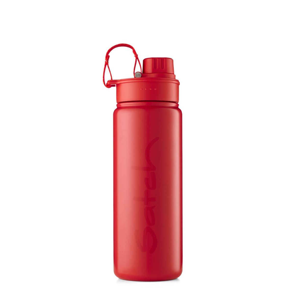 Satch Trinkflasche 0,5 Liter Edelstahl Red