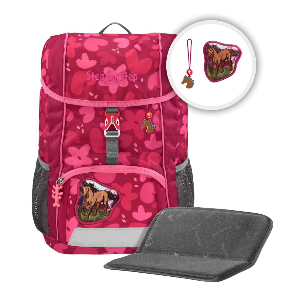 Step by Step Kid Wild Horse Nora Kinderrucksack Set 3tlg.