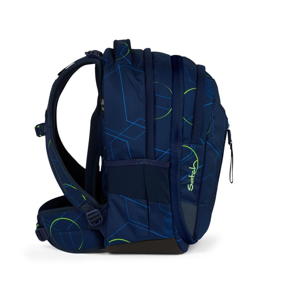 Satch Match Blue Tech Schulrucksack