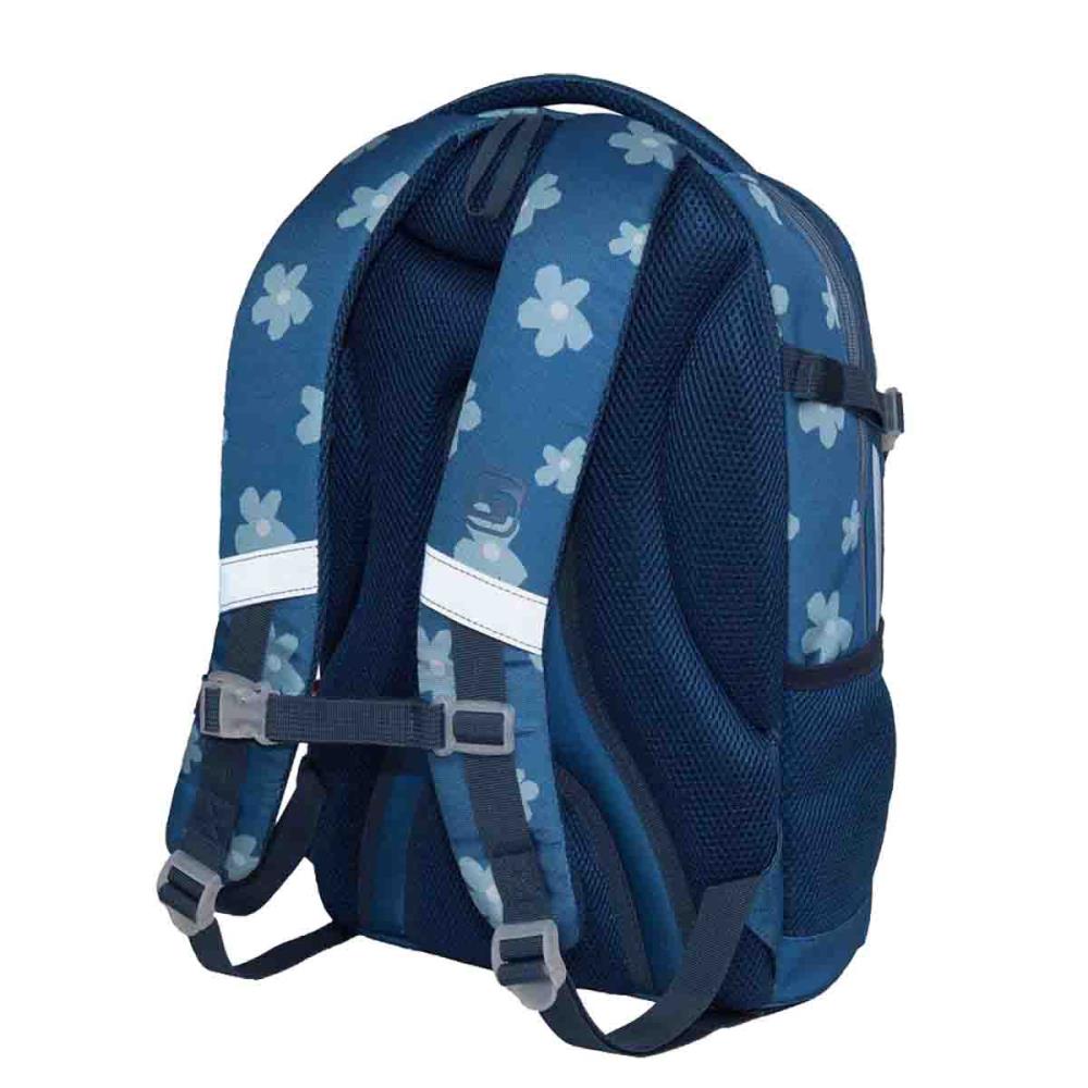 Walker Fame 2.0 Uni 90s Flower Blue Schulrucksack