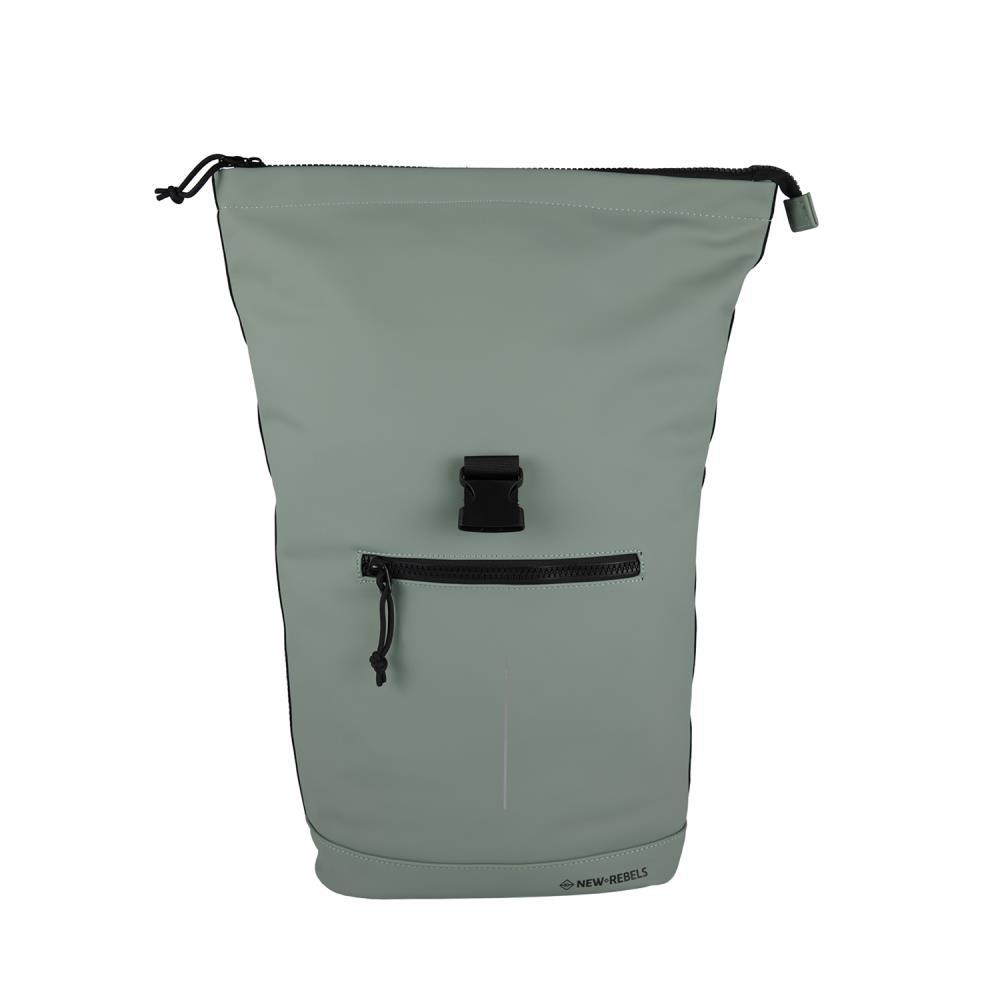 New Rebels Mart New York Salie Green Rolltop Rucksack