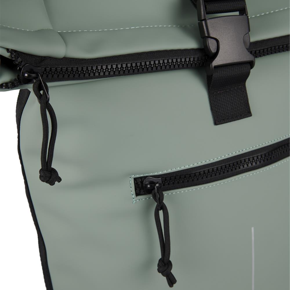 New Rebels Mart New York Salie Green Rolltop Rucksack