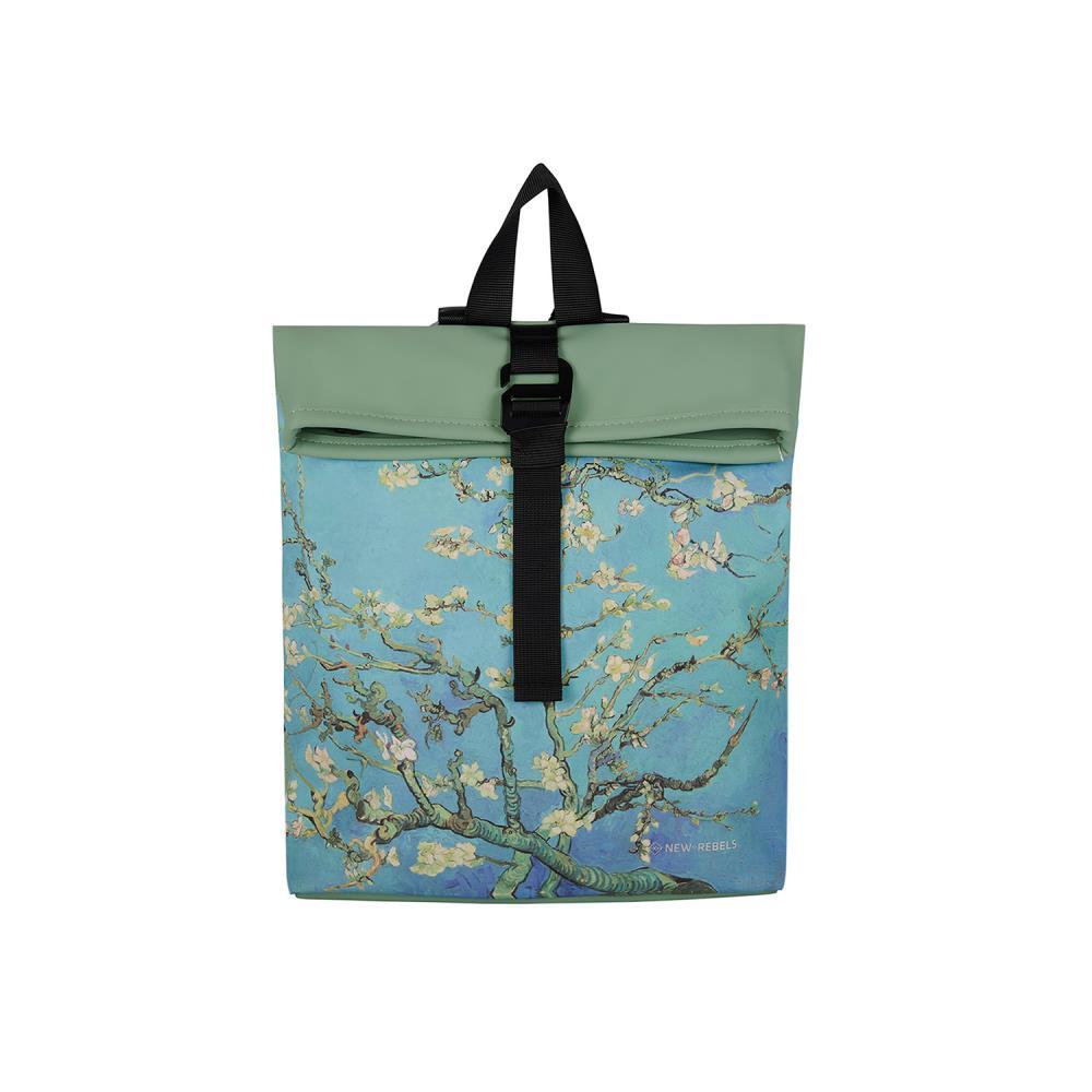 New Rebels Mart Art Los Angeles Almond Blossoms Mini Rolltop Rucksack
