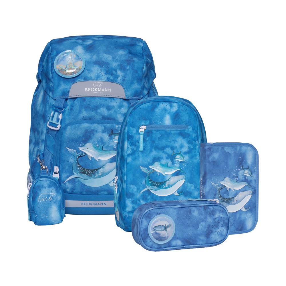 Beckmann Classic Ocean Schulrucksack Set 6tlg.