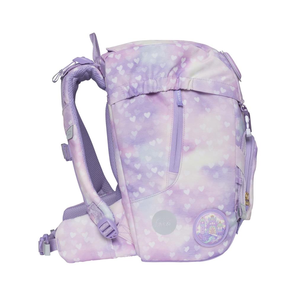Beckmann Classic Unicorn Princess Purple Schulrucksack Set 6tlg.