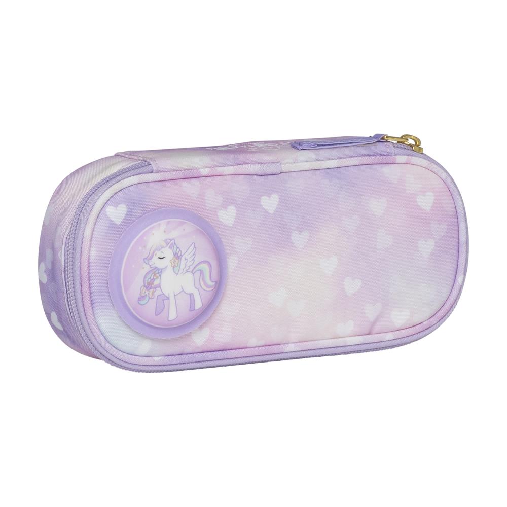 Beckmann Classic Unicorn Princess Purple Schulrucksack Set 6tlg.