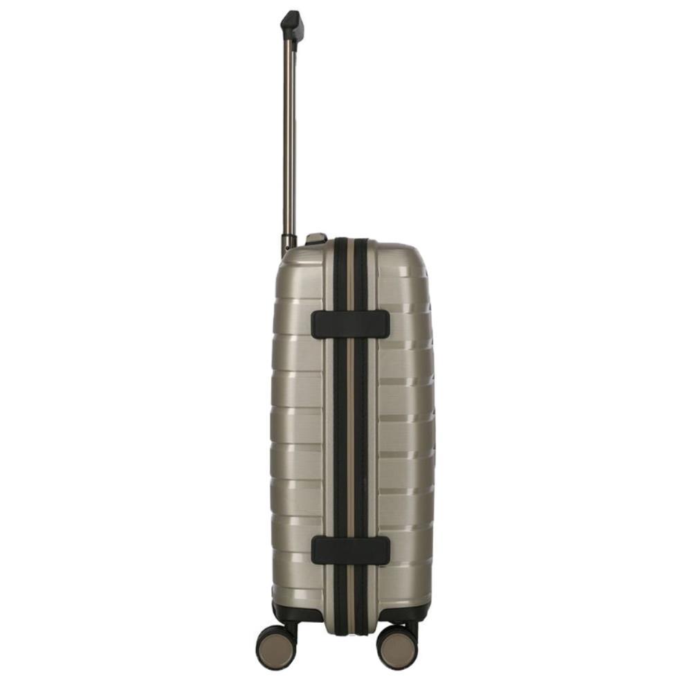 Travelite Air Base Champagner 4-Rollen Trolley S 55cm