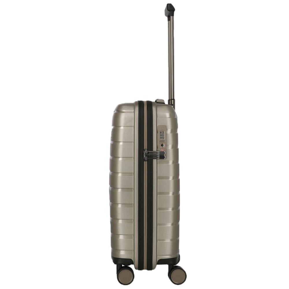 Travelite Air Base Champagner 4-Rollen Trolley S 55cm