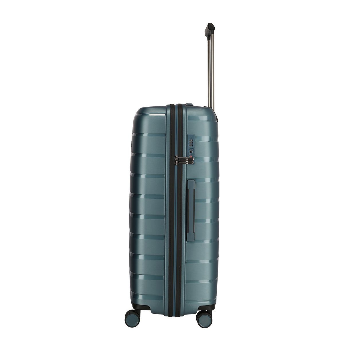 Travelite Air Base Eisblau 4-Rollen Trolley L 77cm