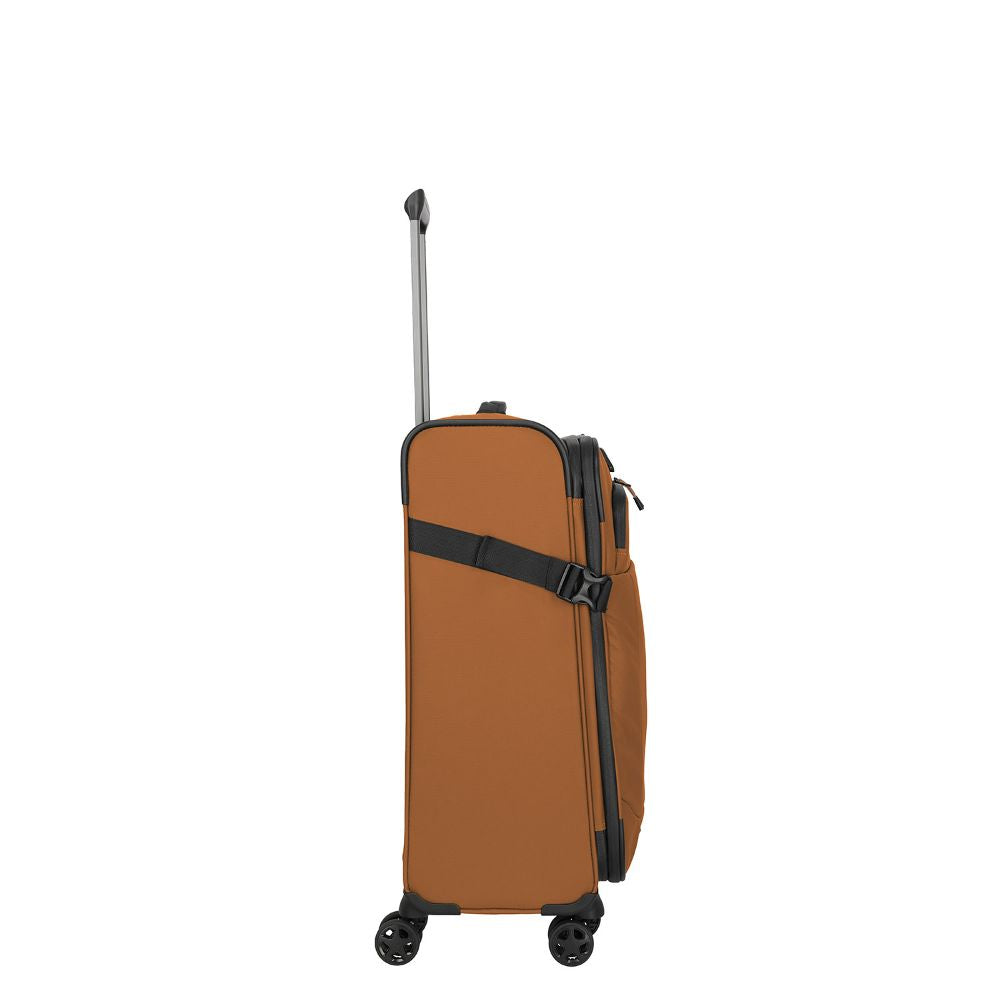 Travelite Briize Curry 4-Doppelrollen Trolley M 67 cm