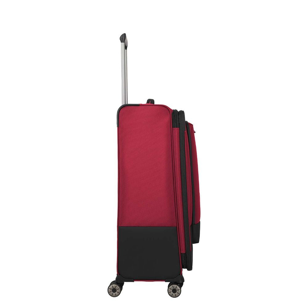 Travelite Crosslite Rot 4-Doppelrollen Trolley L 77 cm