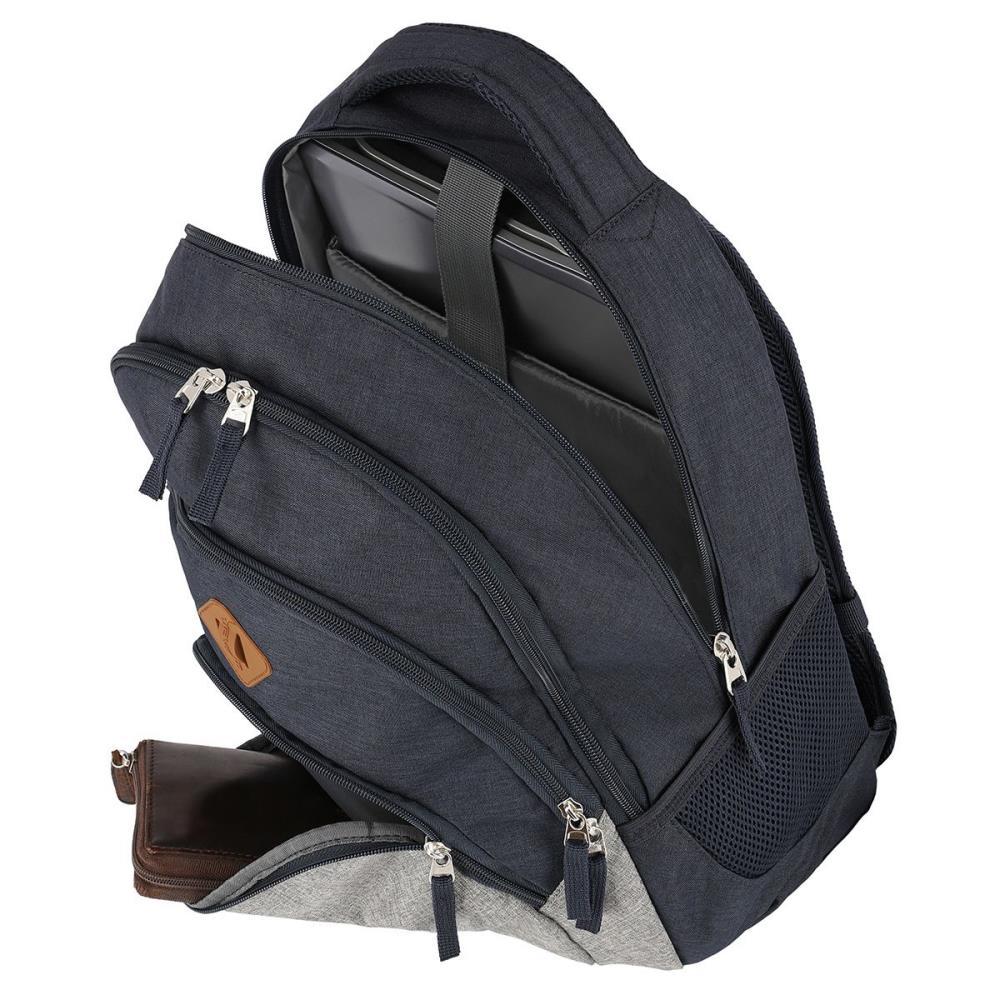 Travelite Basics Marine Grau Rucksack