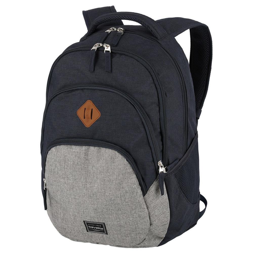 Travelite Basics Marine Grau Rucksack