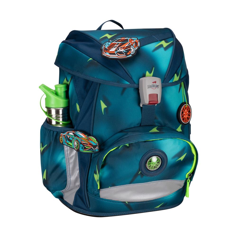 DerDieDas ErgoFlex Light Magic Light Schulrucksack Set 5tlg.