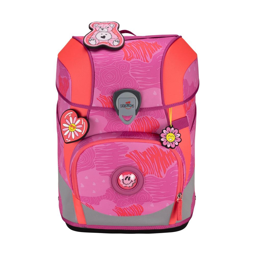 DerDieDas ErgoFlex Tiny Roses Schulranzen Set 5tlg.