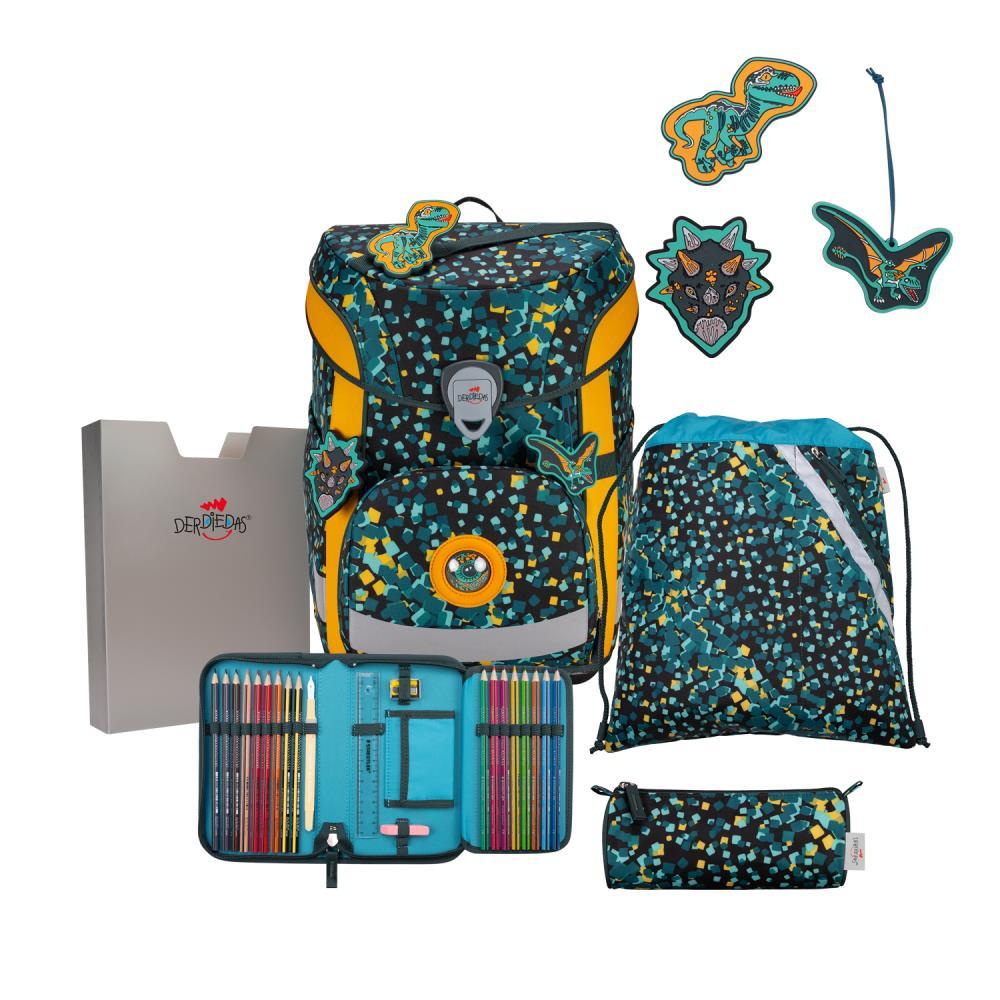 DerDieDas ErgoFlex Easy Dino Time Schulranzen Set 5tlg.