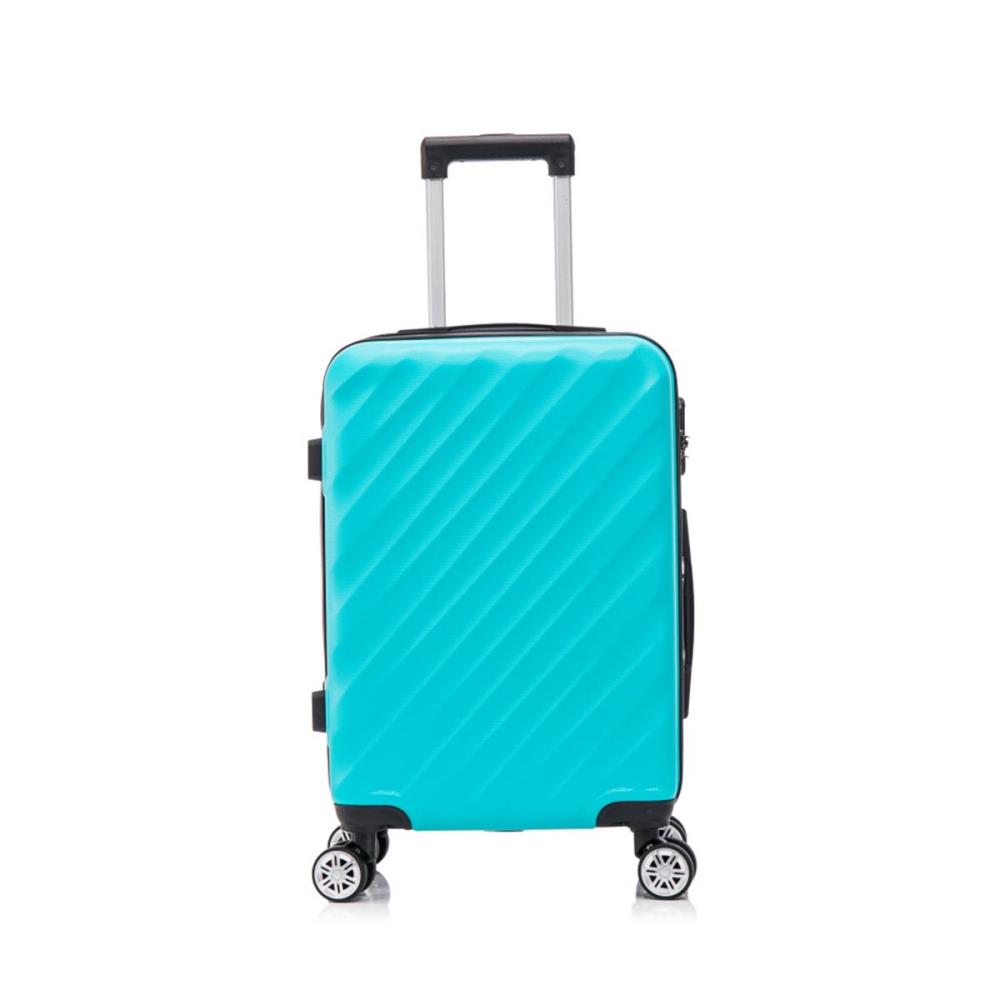 Herolite Paris Türkis 4-Doppelrollen Trolley S 57 cm