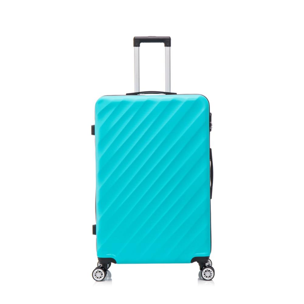 Herolite Paris Türkis 4-Doppelrollen Trolley M 67 cm