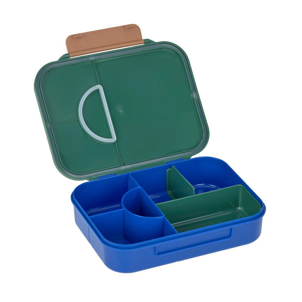 Lässig Bento Lunchbox Little Gang Rainbow Green