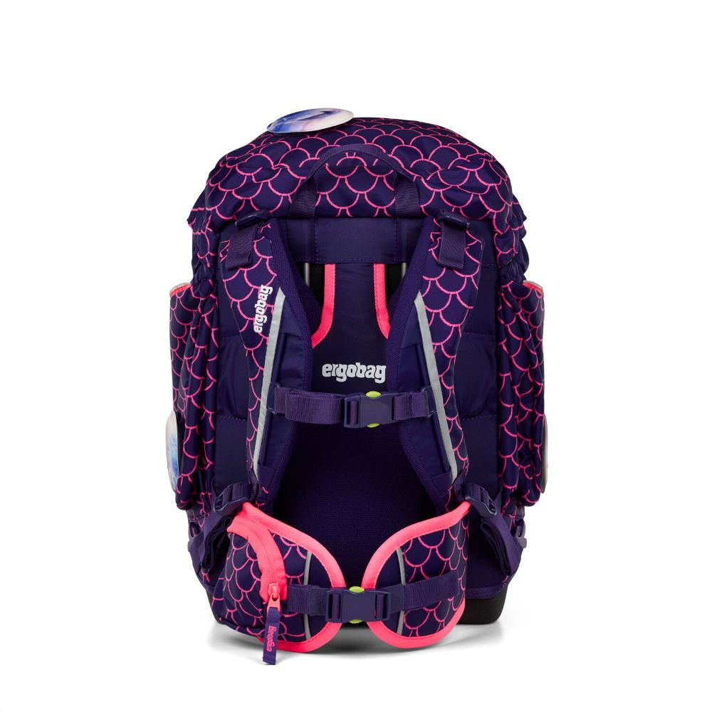 Ergobag Pack PerlentauchBär Color Flash Schulrucksack 6tlg.