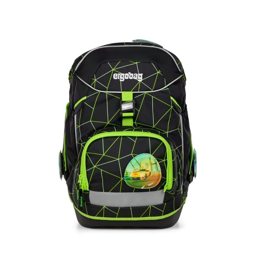 Ergobag Pack CyBär Race Lumi Schulrucksack Set 6tlg.
