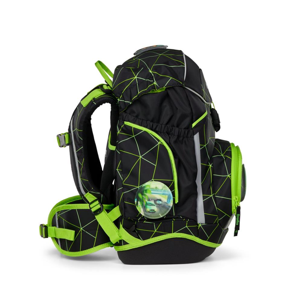 Ergobag Pack CyBär Race Lumi Schulrucksack Set 6tlg.