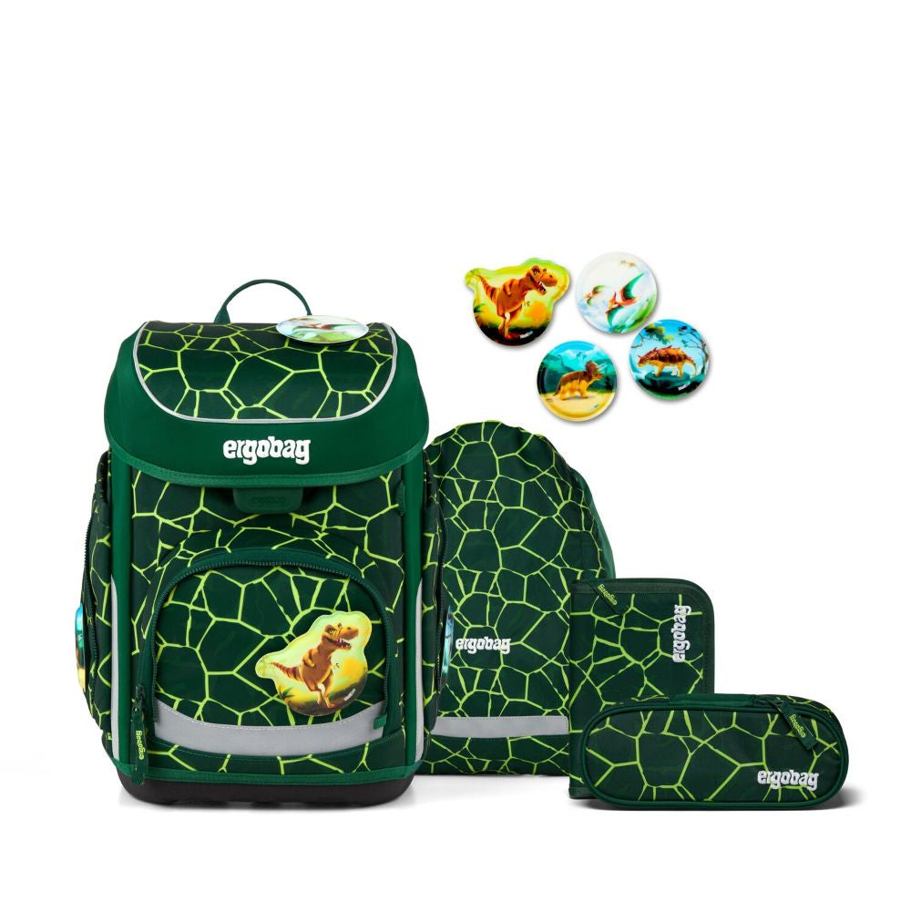 Ergobag Cubo BärRex Schulranzen Set 5tlg.