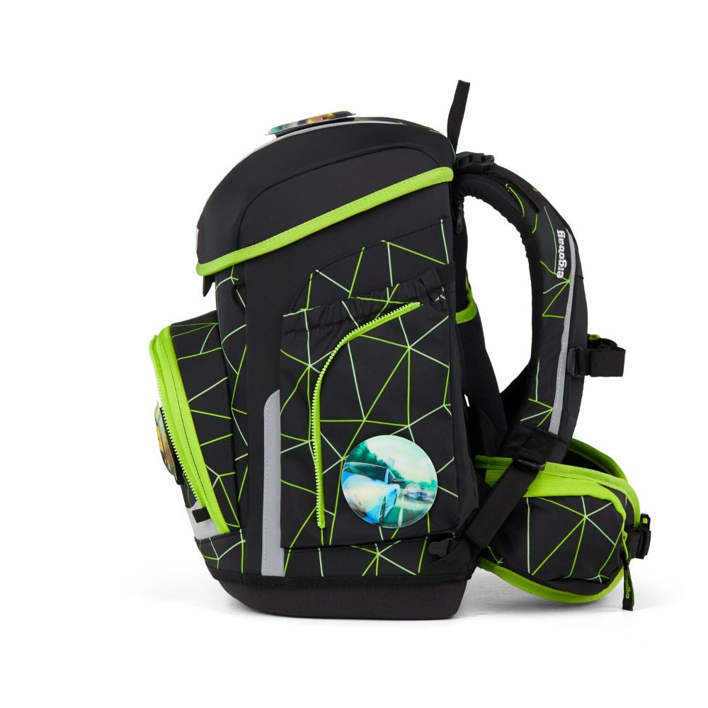 Ergobag Cubo CyBär Race Color Flash Schulranzen 5tlg.