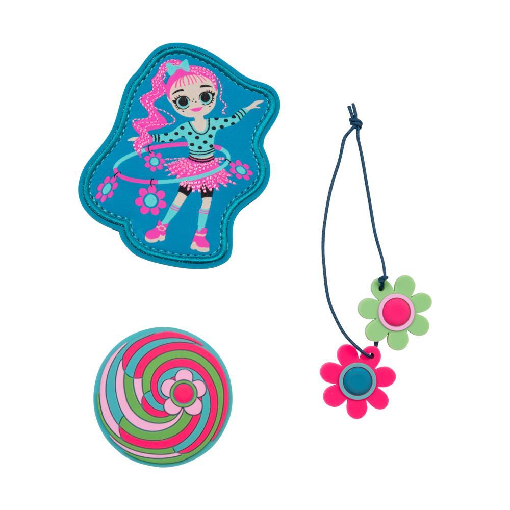 Scout Alpha Little Flowers Schulrucksack Set 4tlg.